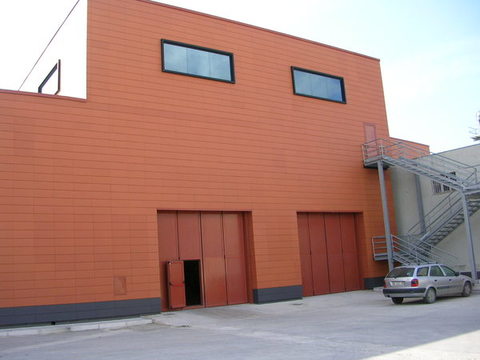 CANTINA FIRRIATO di Paceco (Trapani), Costruzione Facciate Ventilate in Ceramica.