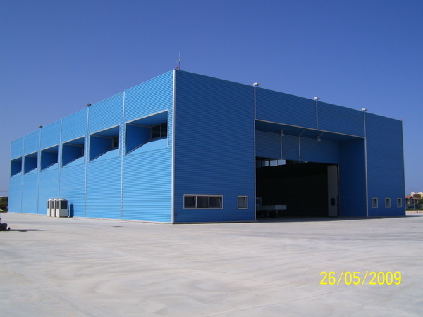 Hangar per elicotteri  Aeroporto di Lampedusa