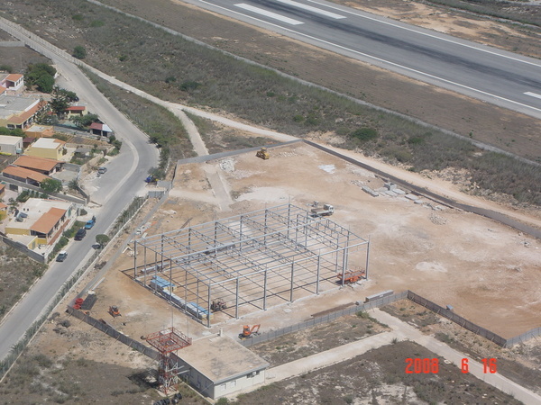 Hangar per elicotteri  Aeroporto di Lampedusa