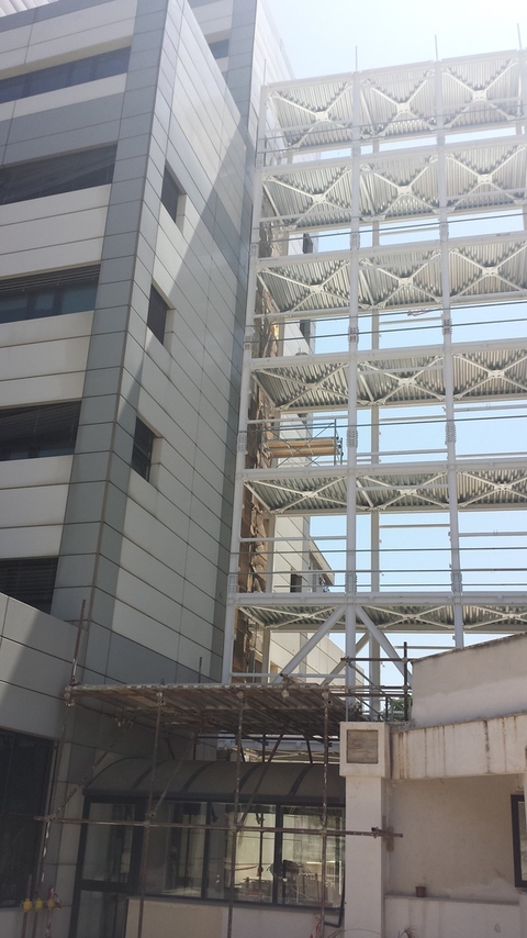 Gruppo Cianciolo Srl Passerelle a 7 piani Clinica La Maddalena - Palermo