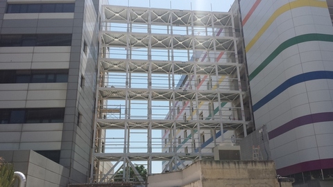 Gruppo Cianciolo Srl Passerelle a 7 piani Clinica La Maddalena - Palermo