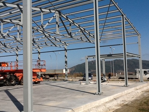 Edilservizi snc Capannone metallico verniciato