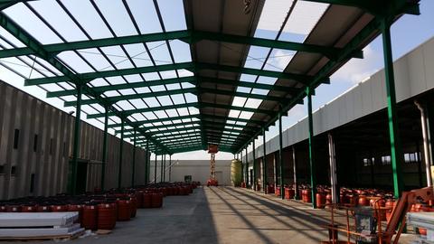 Gruppo Curaba srl Realizzazione tettoie metalliche Verniciate