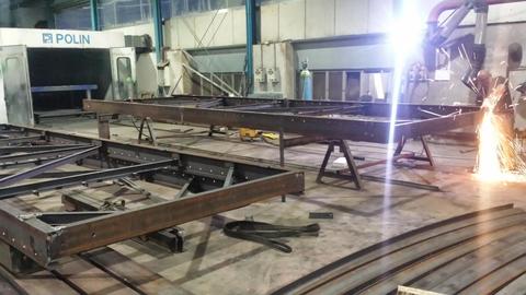 Strutture metalliche per pontili galleggianti Porto Nautico di Cecina Spa