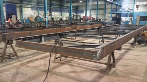Strutture metalliche per pontili galleggianti Porto Nautico di Cecina Spa