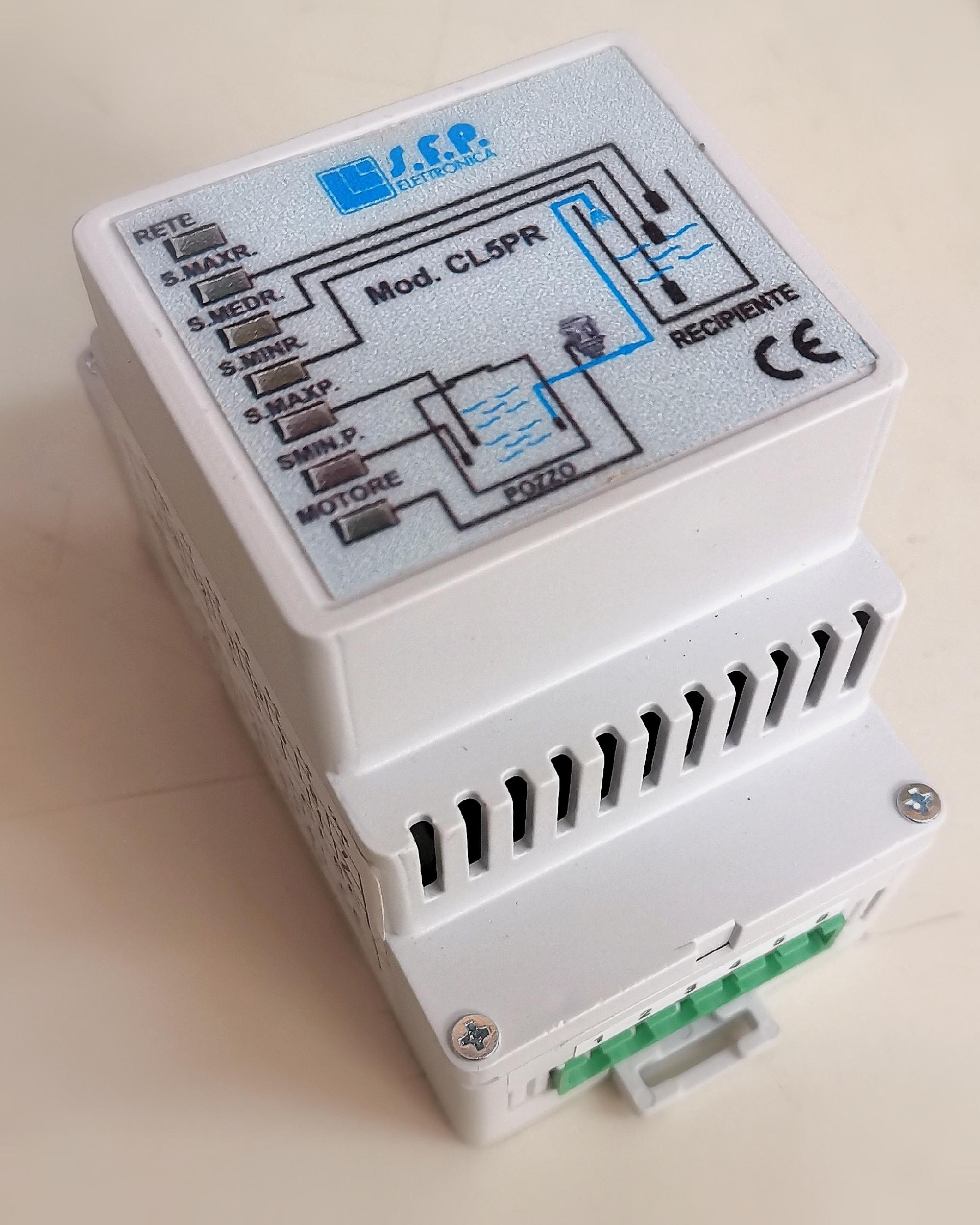 CENTRALINA DI COMANDO PER CONTROLLO DI LIVELLO - CL5PR SFP Elettronica CL5PR-CON EVENTUALI PERSONALIZZAZIONI DEL PRODOTTO ALLE TUE ESIGENZE.