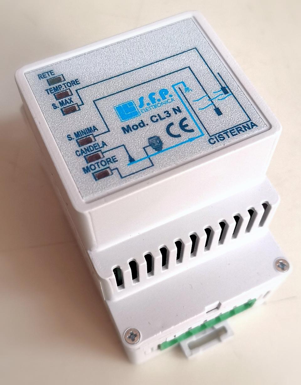 CENTRALINA DI COMANDO PER CONTROLLO DI LIVELLO - CL3N - 12/24V AC DC SFP Elettronica CL3N-CON EVENTUALI PERSONALIZZAZIONI DEL PRODOTTO ALLE TUE ESIGENZE.