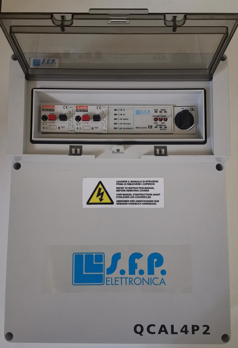 QUADRI PER AUTOCLAVE - QCAL4P2 SFP Elettronica QCAL4P2-CON EVENTUALI PERSONALIZZAZIONI DEL PRODOTTO ALLE TUE ESIGENZE.