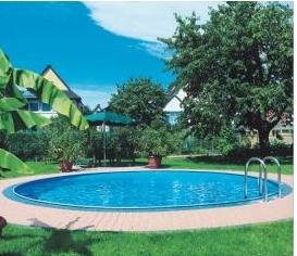 Realizzazione Piscina interrata tonda  Rondò