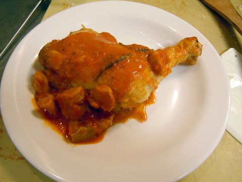 Pollo alla Cacciatora con Zafferano Ennese Oro Rosso di Sicilia