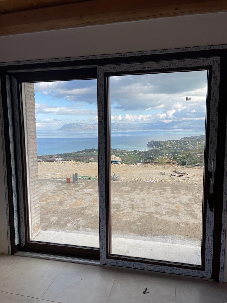 Villa Privata Scopello - Castellammare Del Golfo Infissi in pvc Schuco