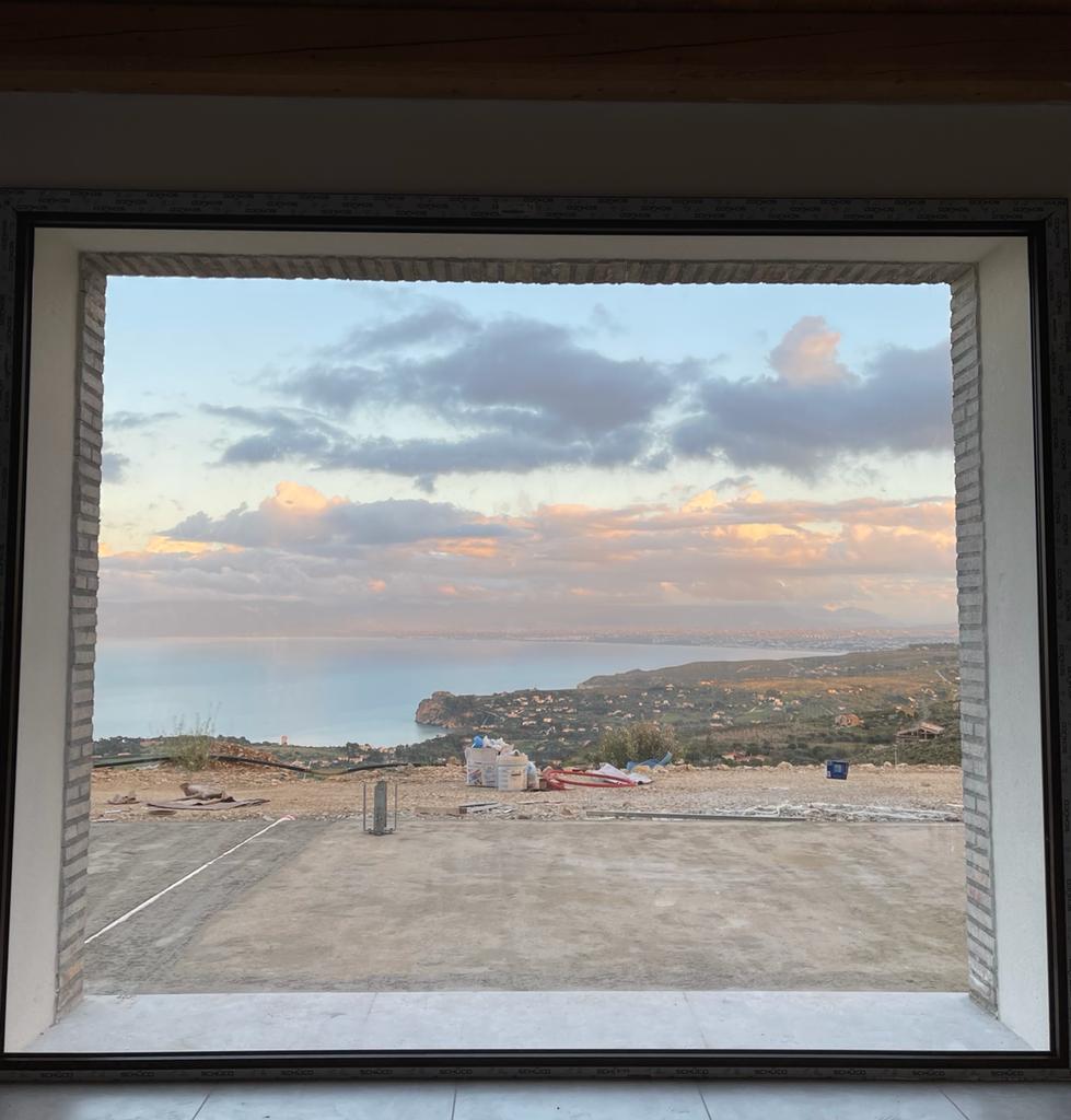 Villa Privata Scopello - Castellammare Del Golfo Infissi in pvc Schuco