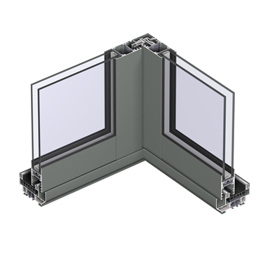 Porte e Finestre Scorrevoli nodo centrale slim  Reynaers CP 68