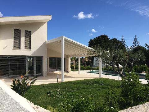 Infissi in PVC - Schermature solari Griesser  Villetta residenziale Castellammare Del Golfo (TP)