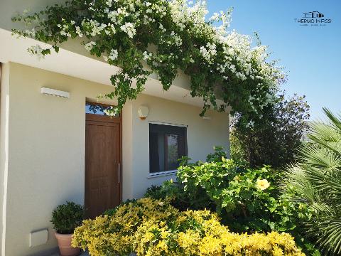 Villino Aspra ( Bagheria)  Infissi in PVC  Schuco Living Slide
