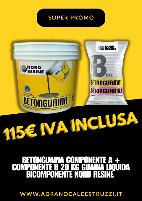 BETONGUAINA COMPONENTE A + COMPONENTE B