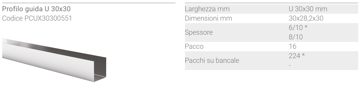 PROFILI PER CONTROSOFFITTI IN CARTONGESSO TECNA