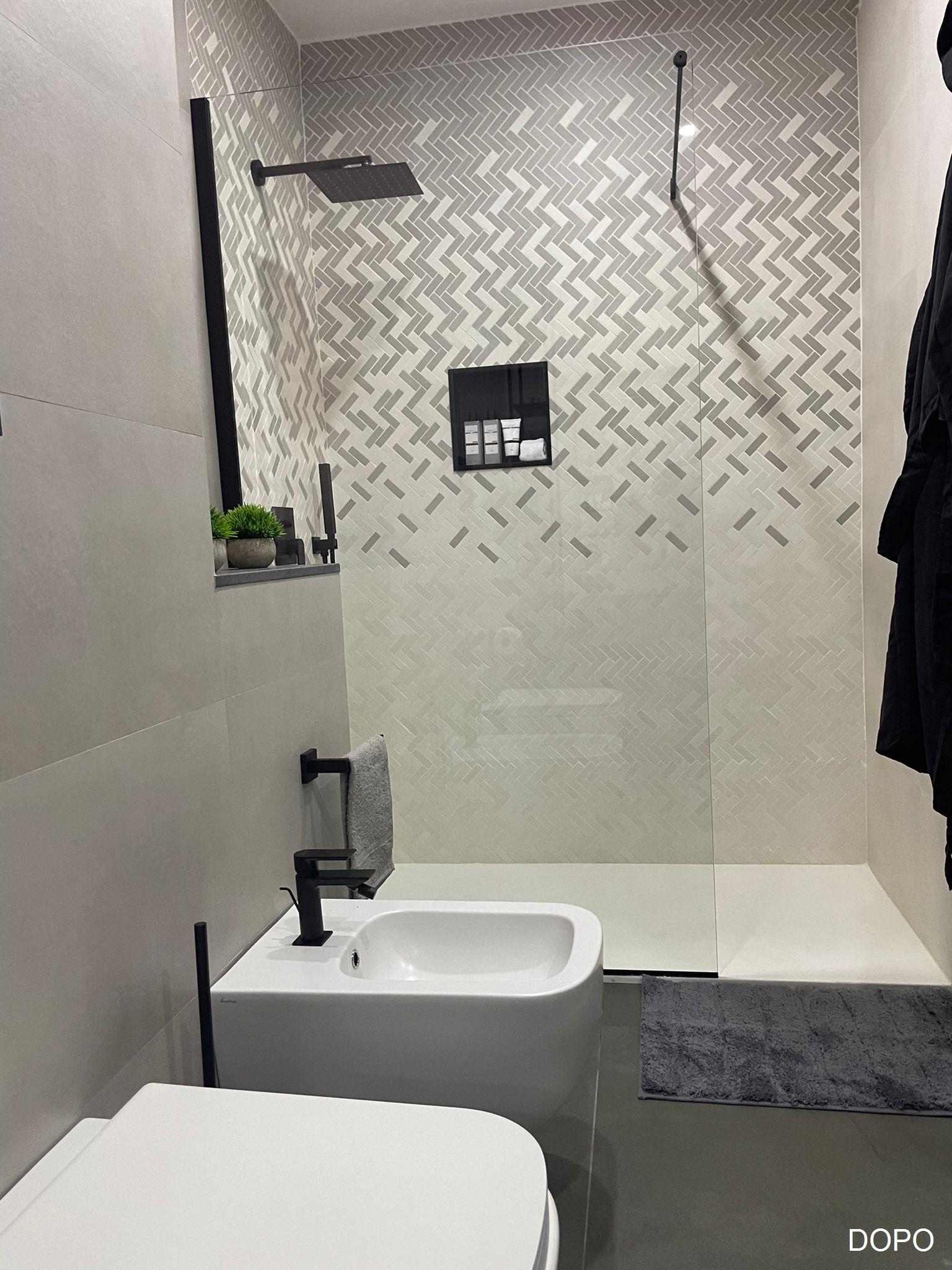 RISTRUTTURAZIONE COMPLETA BAGNO LEANZA CERAMICHE SILVER O GOLD