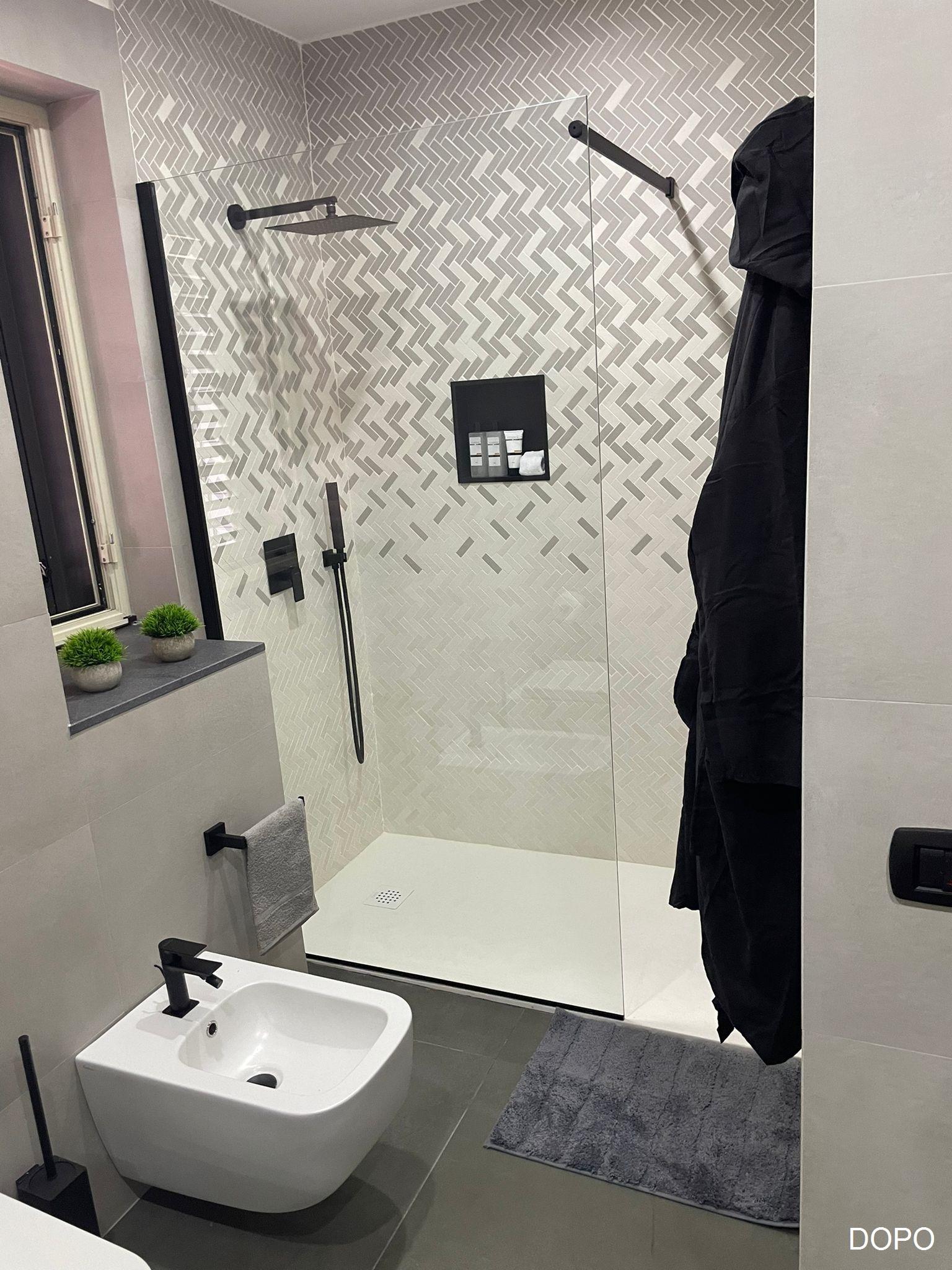 RISTRUTTURAZIONE COMPLETA BAGNO LEANZA CERAMICHE SILVER O GOLD
