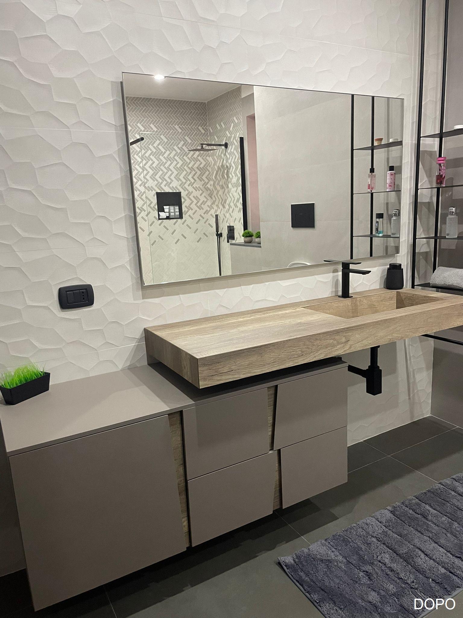 RISTRUTTURAZIONE COMPLETA BAGNO LEANZA CERAMICHE SILVER O GOLD