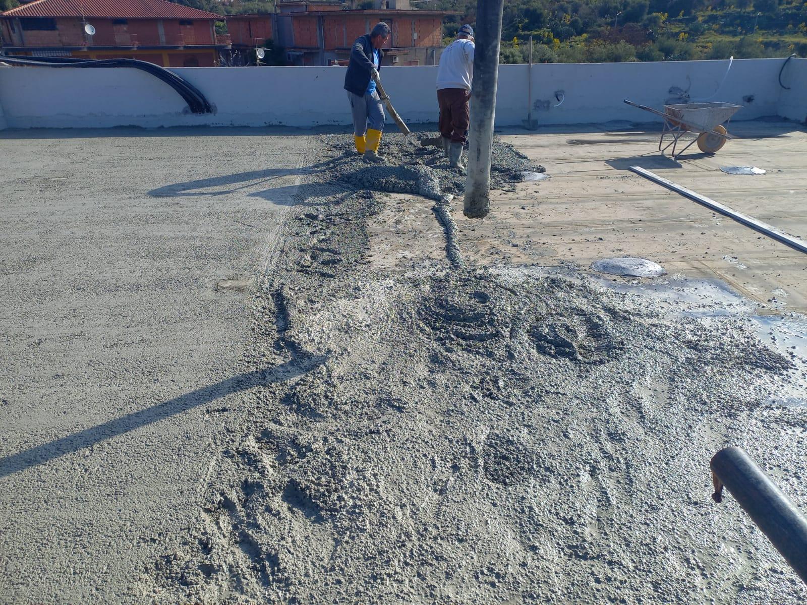 CALCESTRUZZO ALLEGGERITO CON POLISTIROLO ADDITIVATO