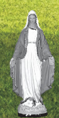 Madonna Immacolata varie dimensioni e colori