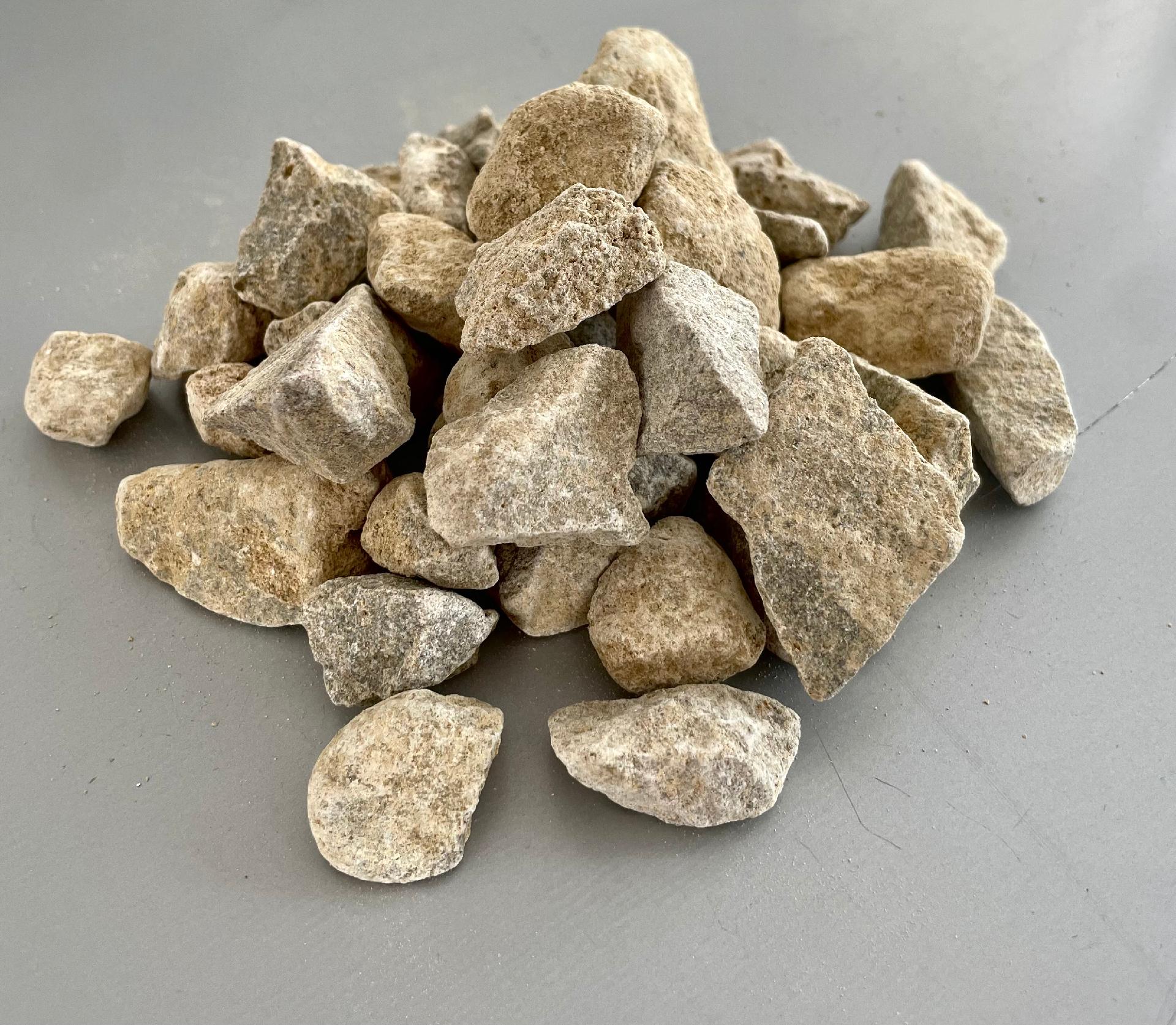 Giallo-Grigio Cintorbi granulometria 14-25 SICILIA PETRA SICULA