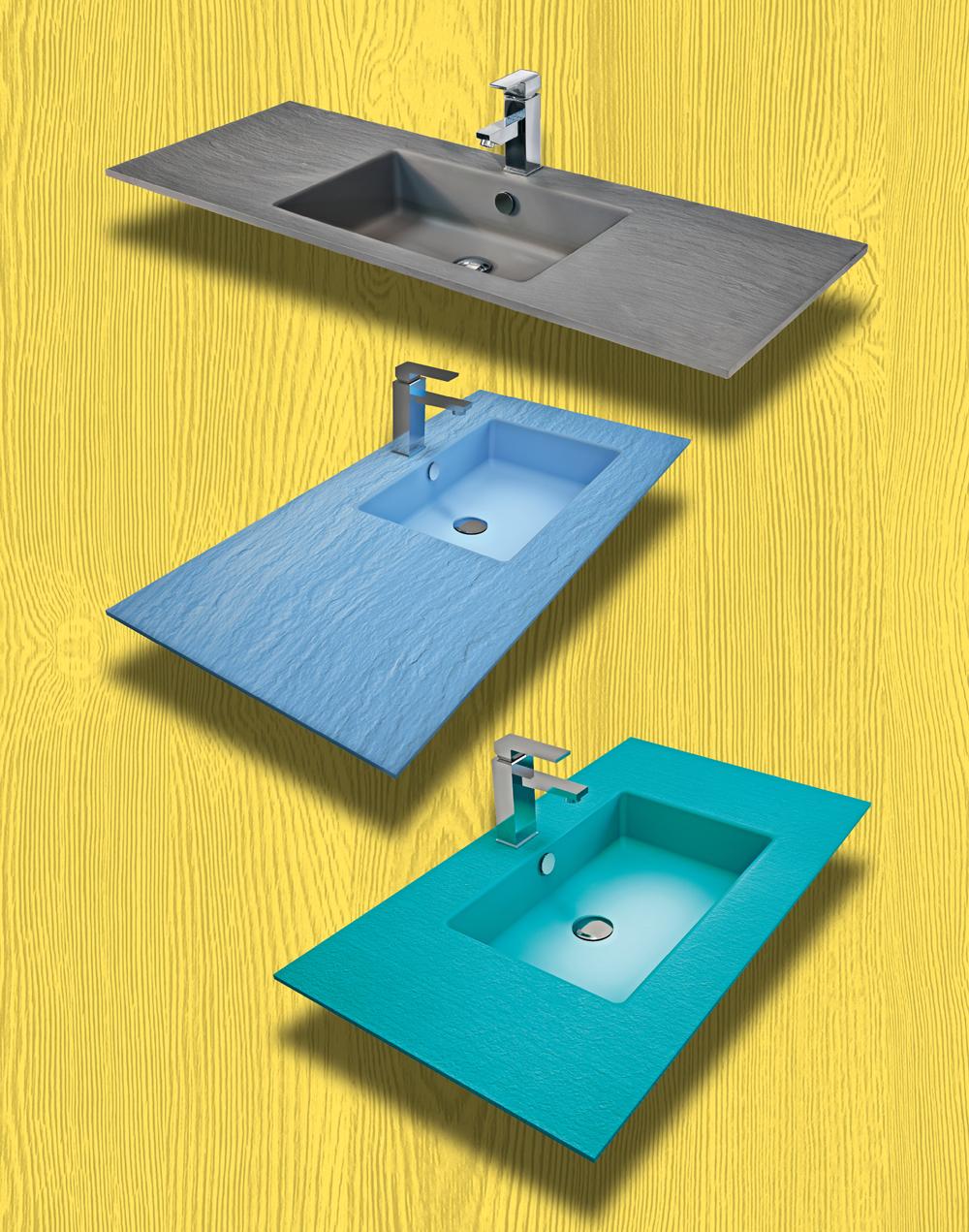 TOP CON LAVABO INTEGRATO Thermodesign
