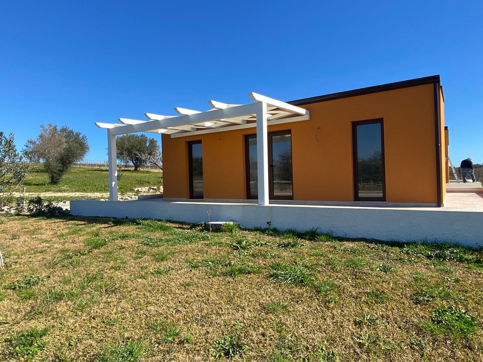 CASA ABITATIVA PREFABBRICATA IN LEGNO IN BIOEDILIZIA/MQ.+TRASPORTO