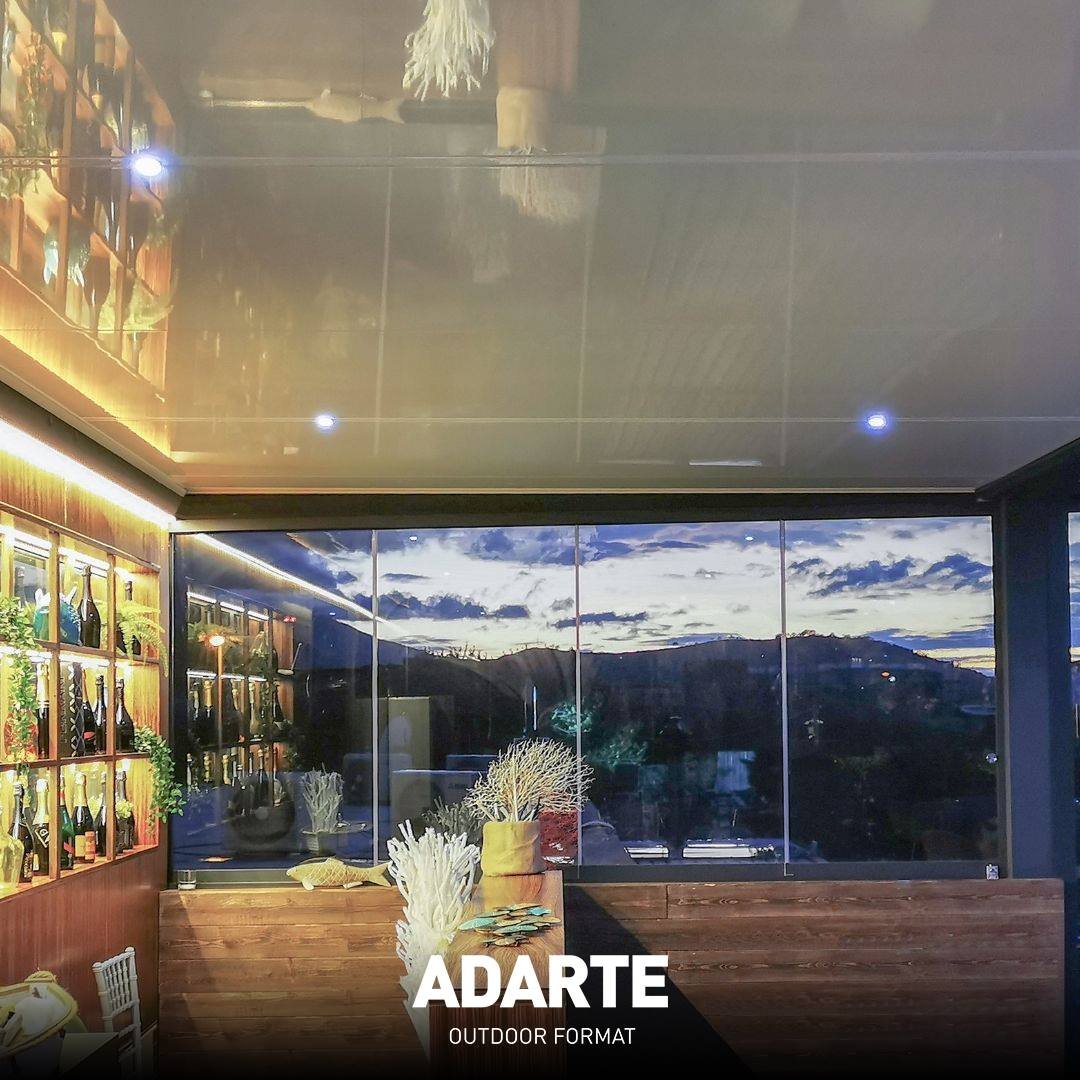 PERGOLE IN ALLUMINIO ADARTE MOD. STABYLA + SOLARE