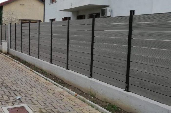 RECINZIONE IN WPC SIGNOR VERDE MOD. MODERN