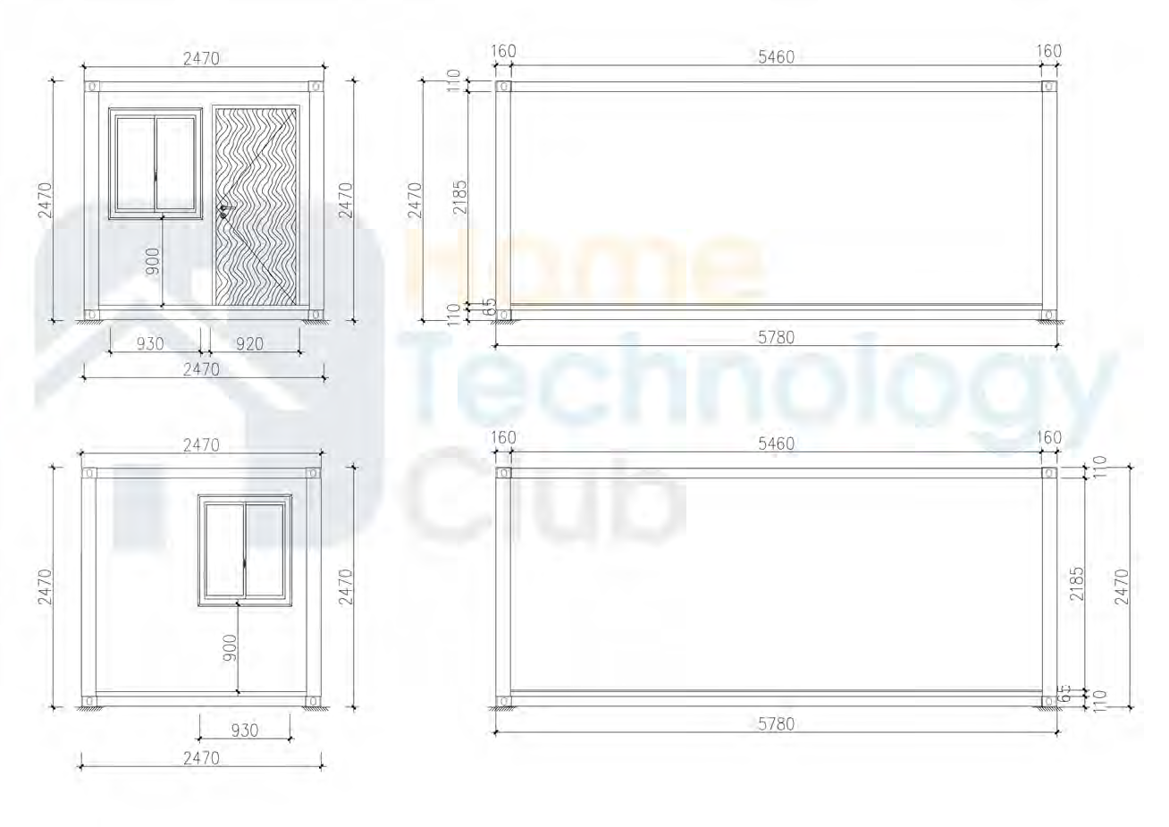 BOX PREFABBRICATO ADRANO CALCESTRUZZI SERIE L2 HOUSE