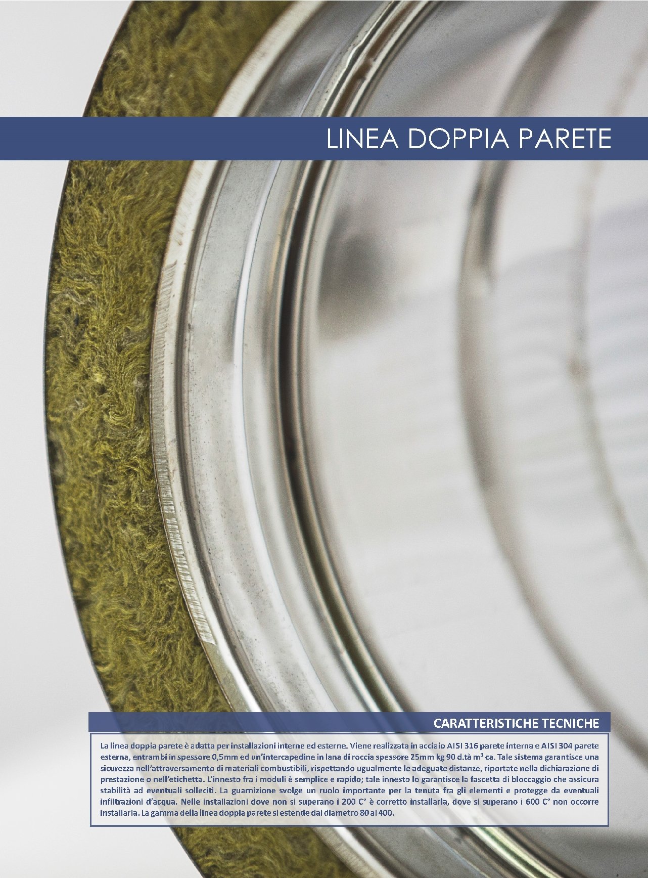 CANNE FUMARIE BERTONE TUBI E CANNE INOX