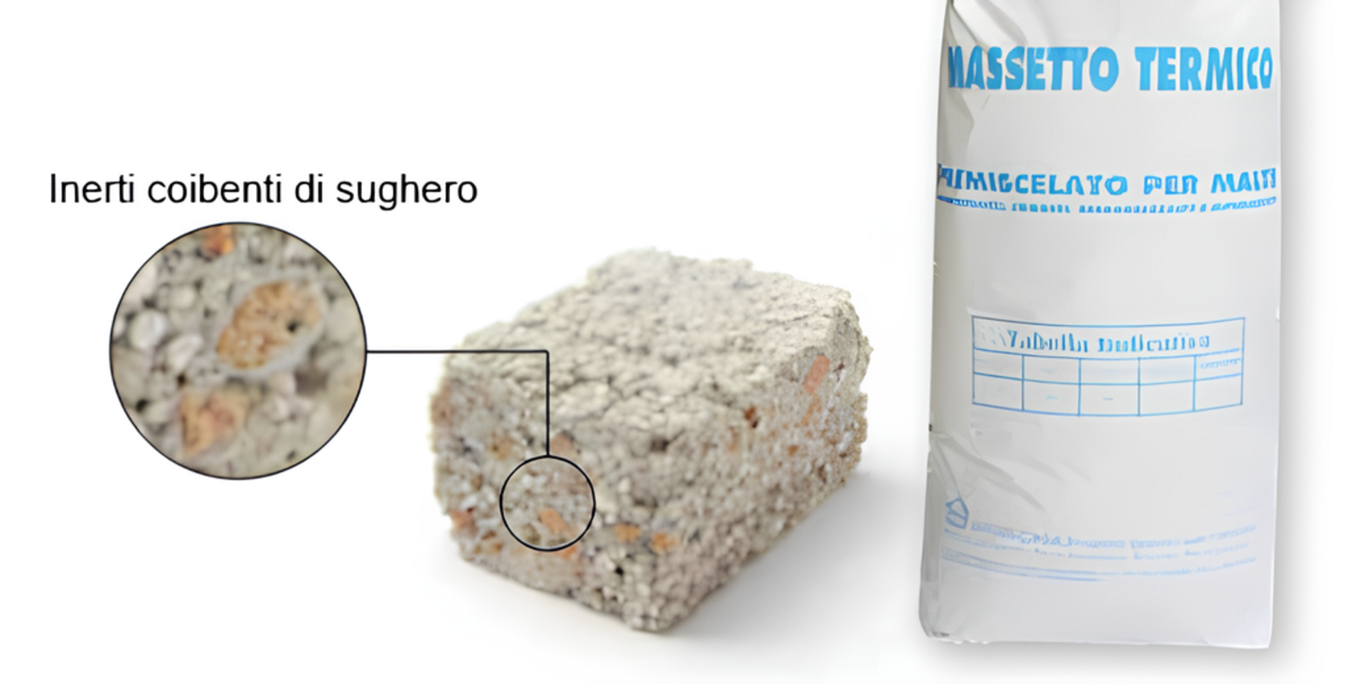 Massetto Termo-Acustico Deumidificante professionale ad alte prestazioni