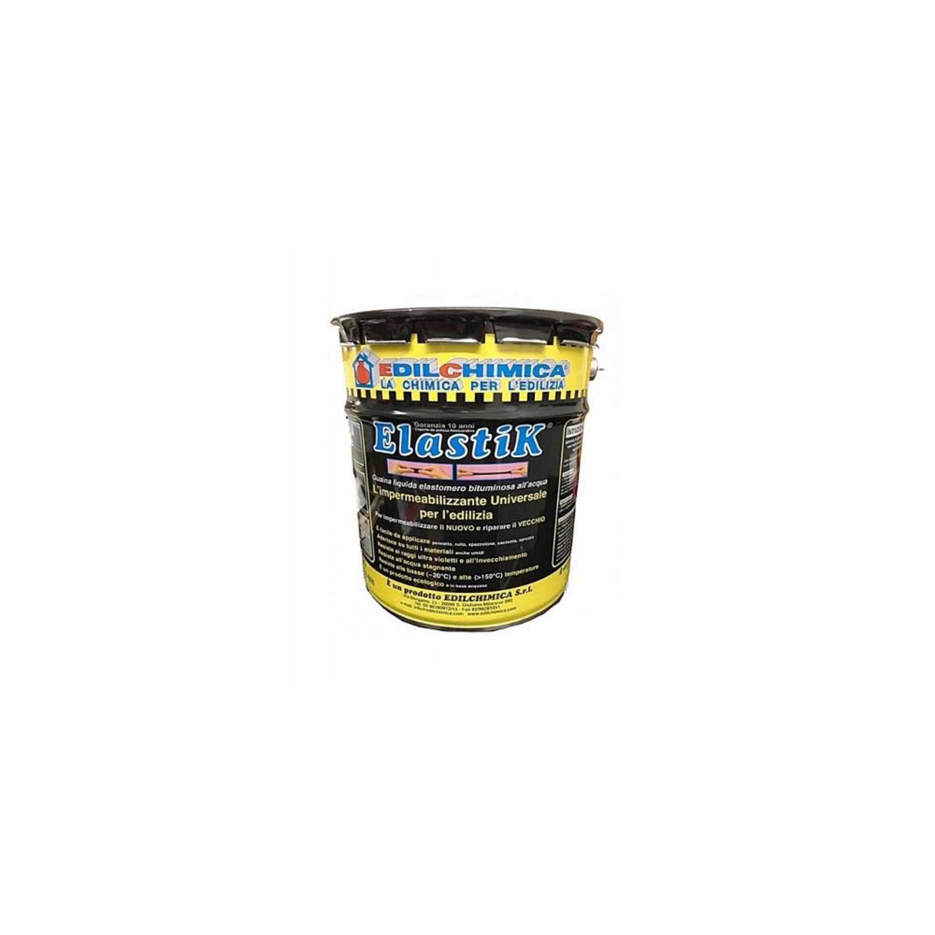 impermeabilizzante liquido elastico professionale ad uso universale 5KG EDILCHIMICA ELASTIK