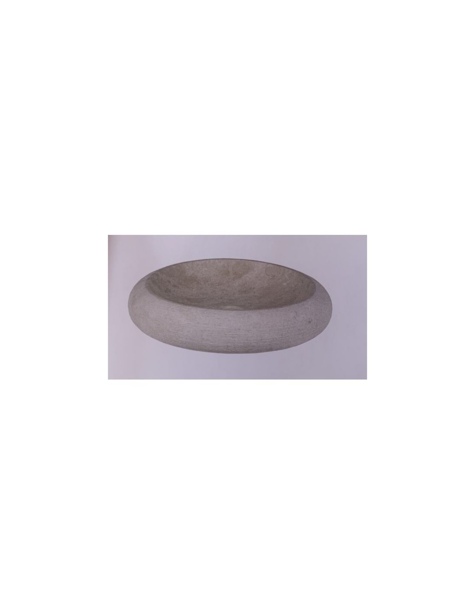 Lavabo Infinito Cream in marmo Imso Ceramiche ISLAINFCR