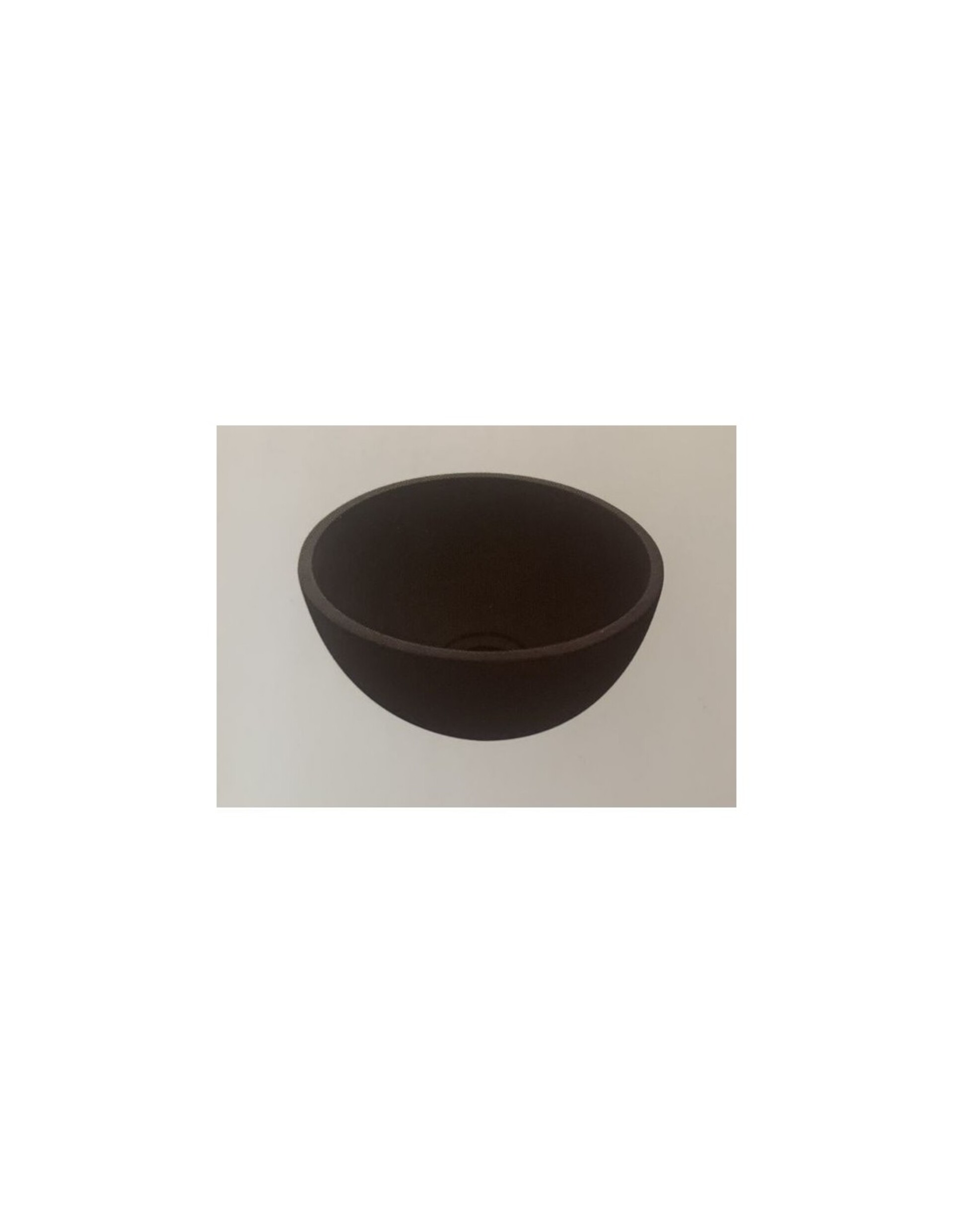 Lavabo Mini Tondo Basalto Nero Imso Ceramiche ISLAMIBNE