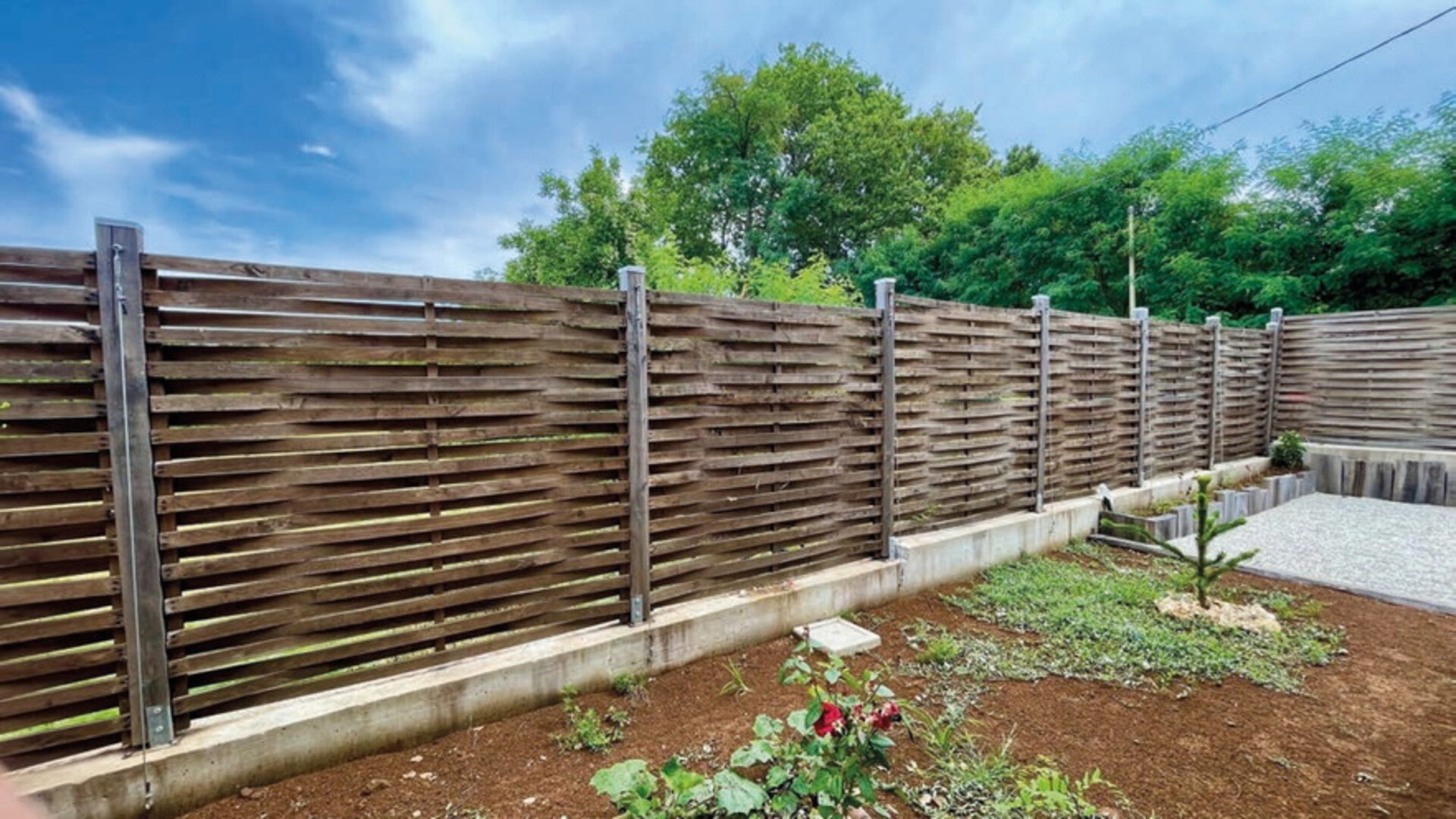 Pannello per recinzione in castagno Serra 60x175 cm ELLEURBAN Pannello Serra 60x175