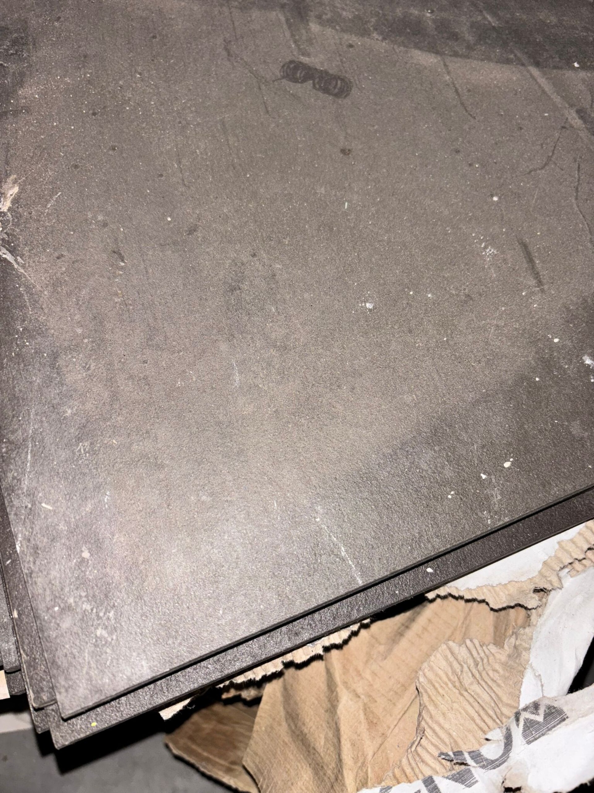 Gres Grigio Antracite Scuro Matte 45x45 Leanza Ceramiche 4545RGNGRES