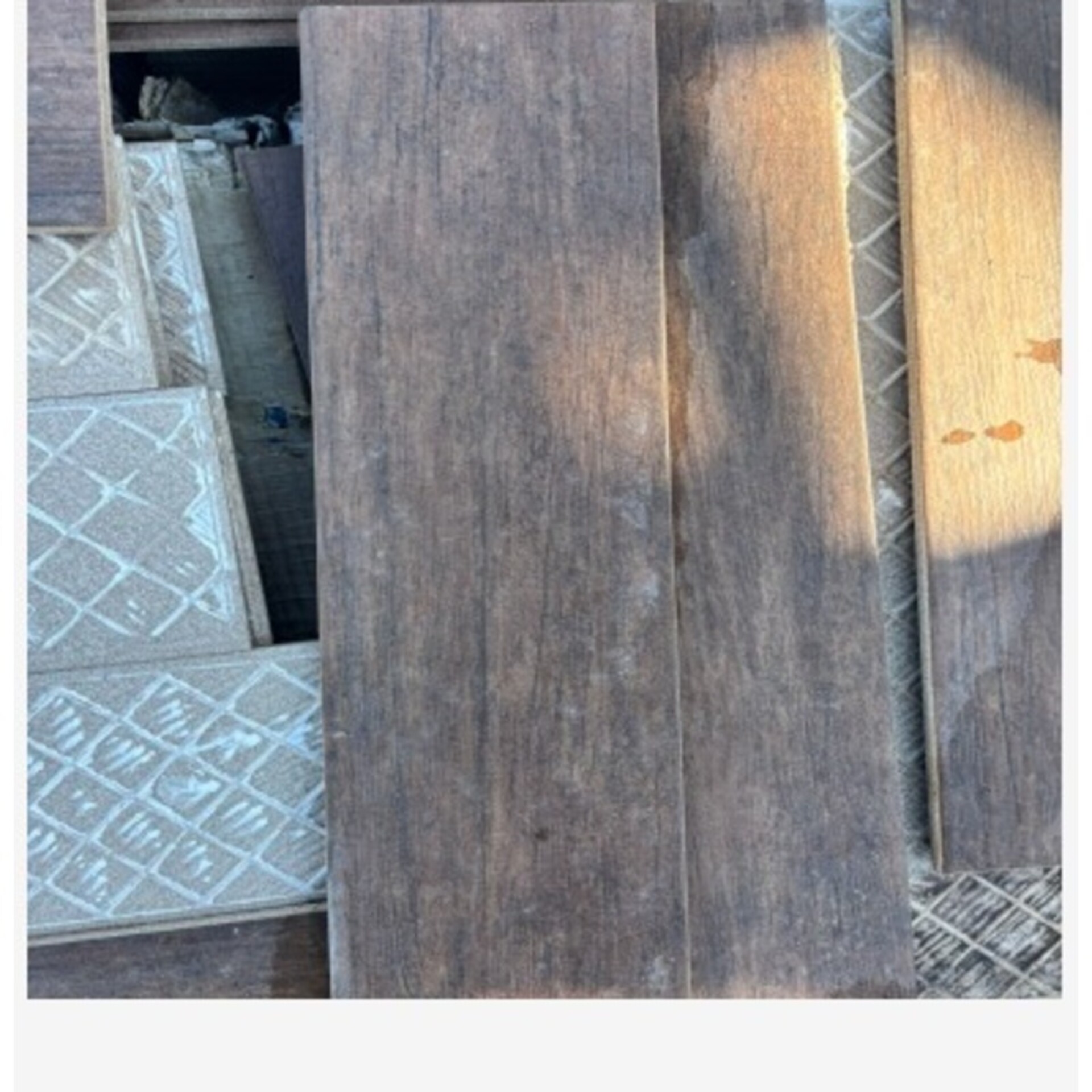 Gres Effetto Legno Scuro Marrone 12,5x50 Leanza Ceramiche LGNSR50125