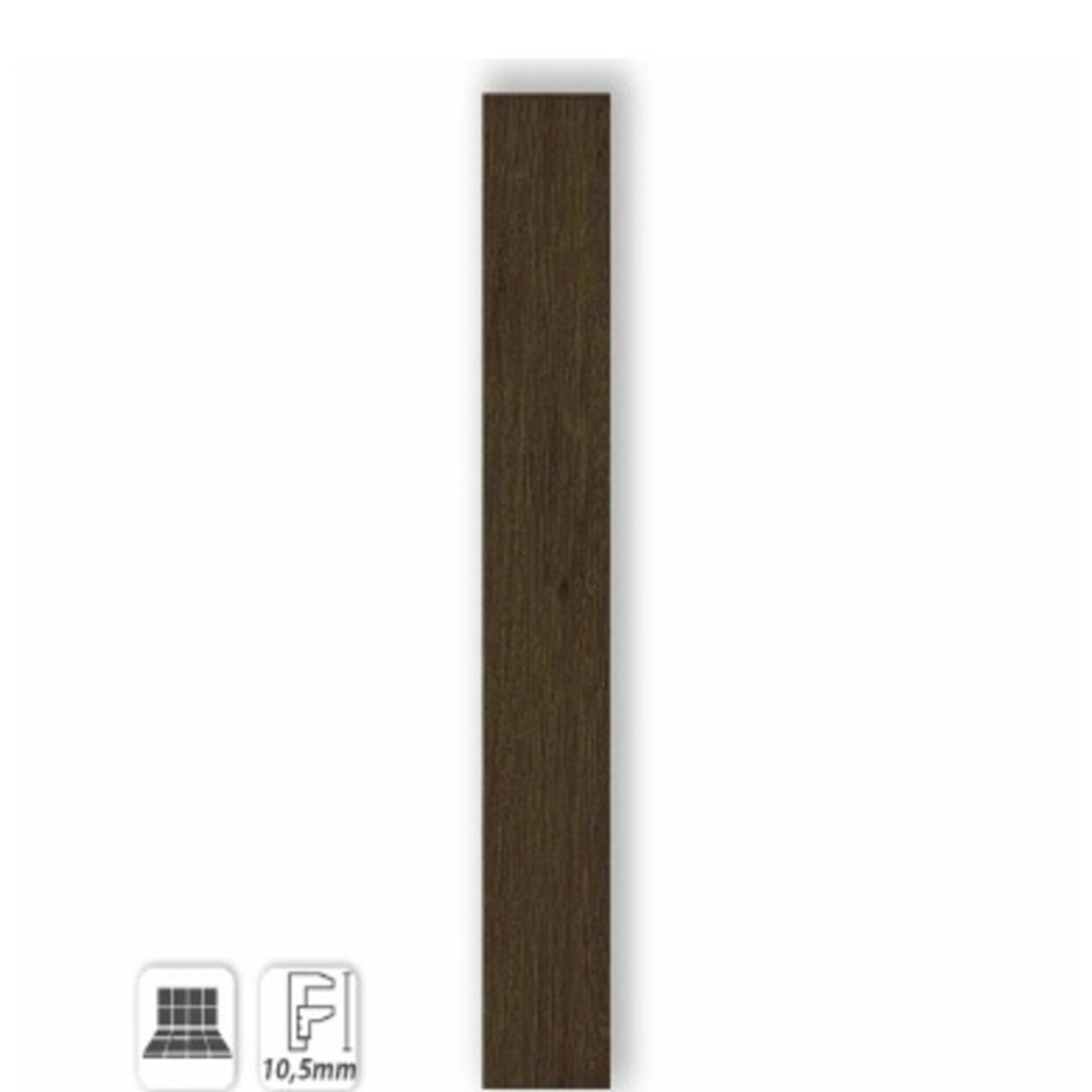 Woodspace Piastrella Legno Scuro 20x120 Woodspace 20120LGNSCRRGNC