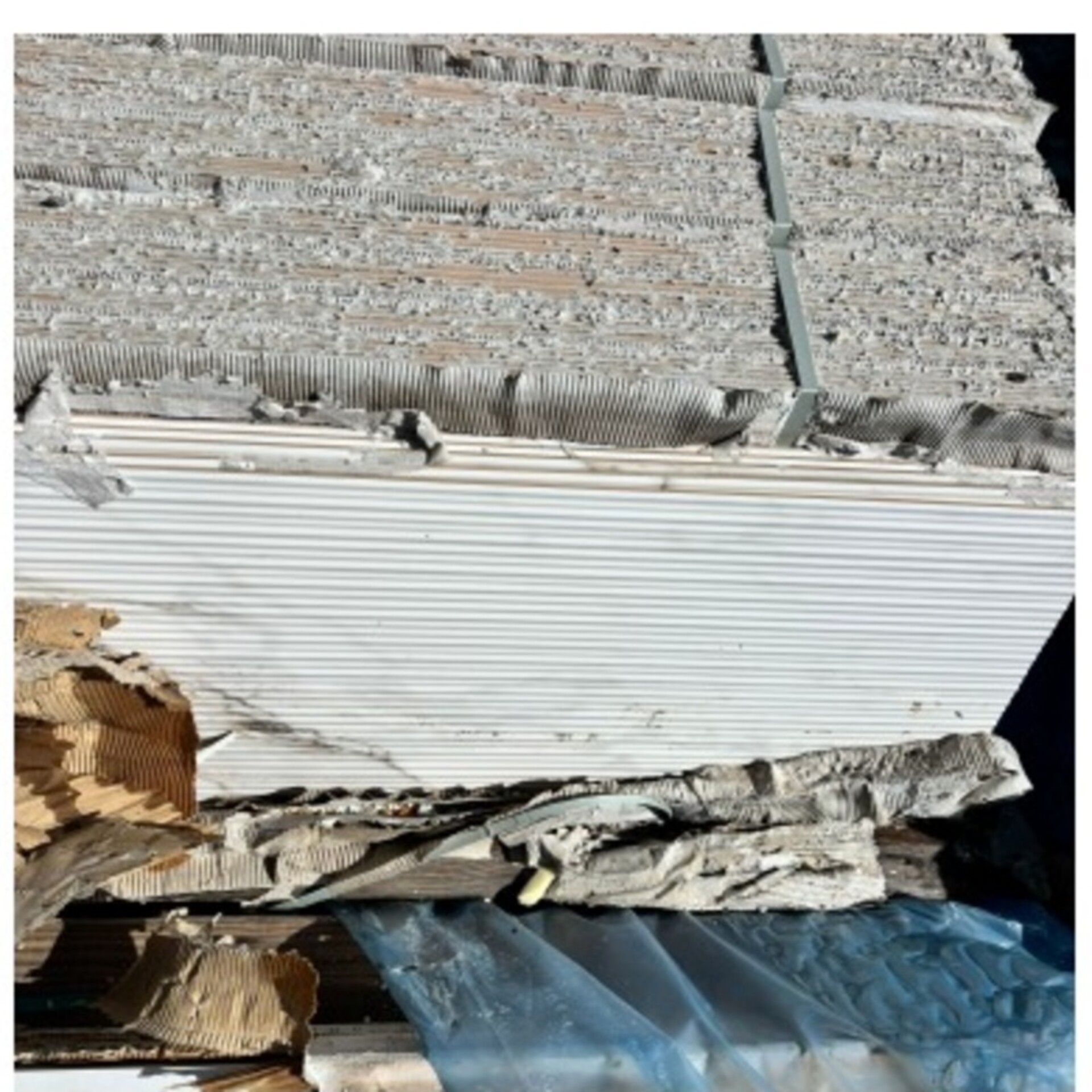 Rivestimento Effetto Marmo Listellato 40x120 Leanza Ceramiche 40120LISTLLMRM