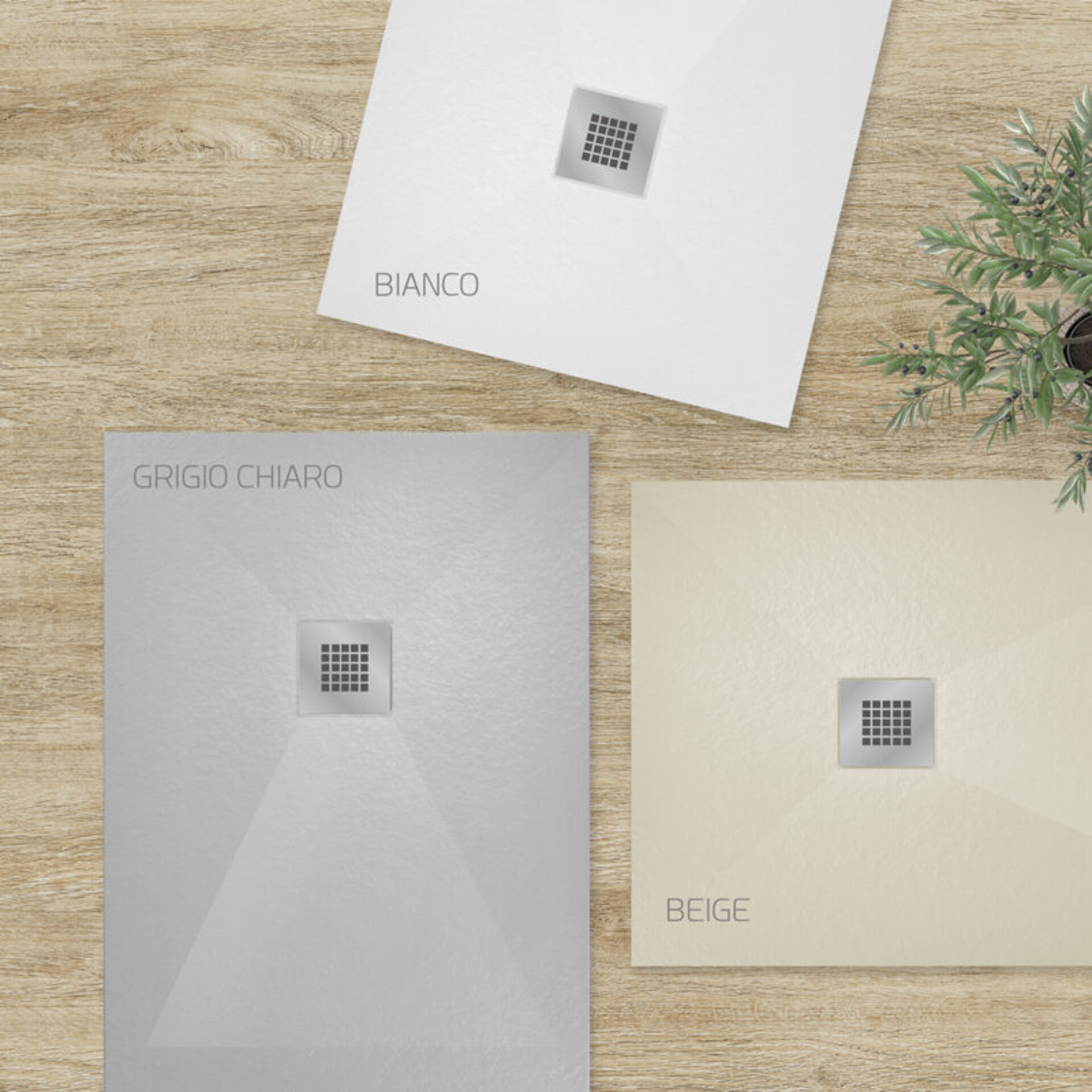 PIATTO DOCCIA RETTANGOLARE termica leanza LINEA BLISS