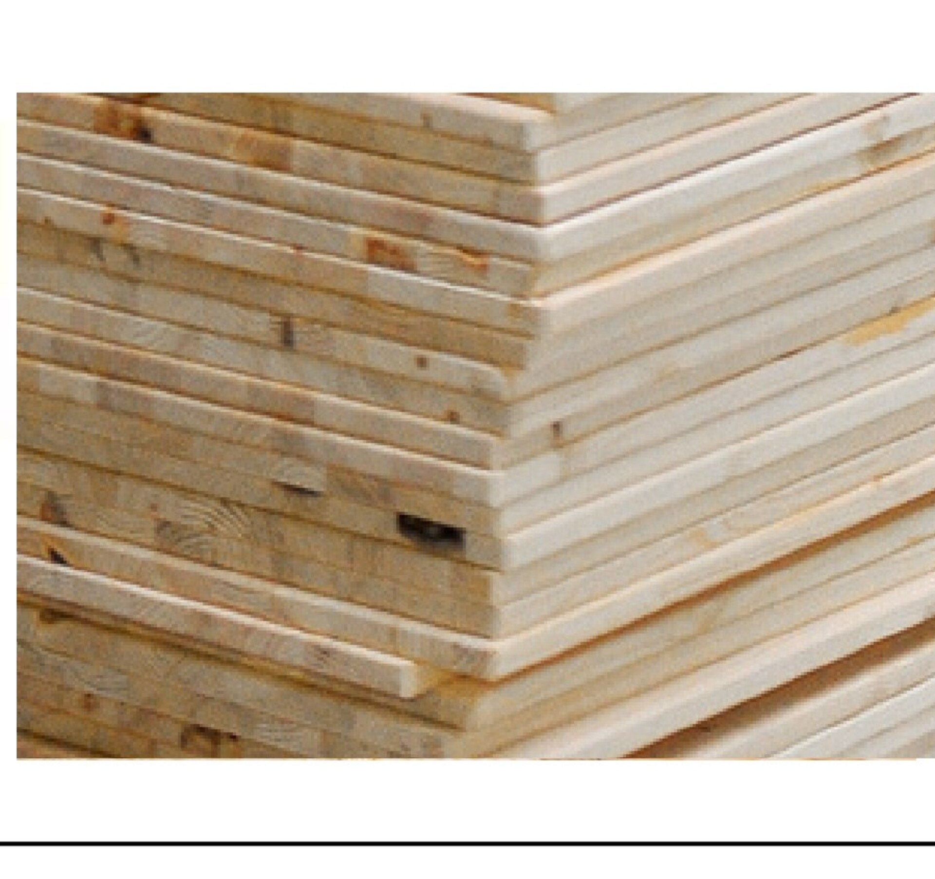 Pannello in legno lamellare 27x1200x4000 mm Gaspare Mirrione Pannello lamellare