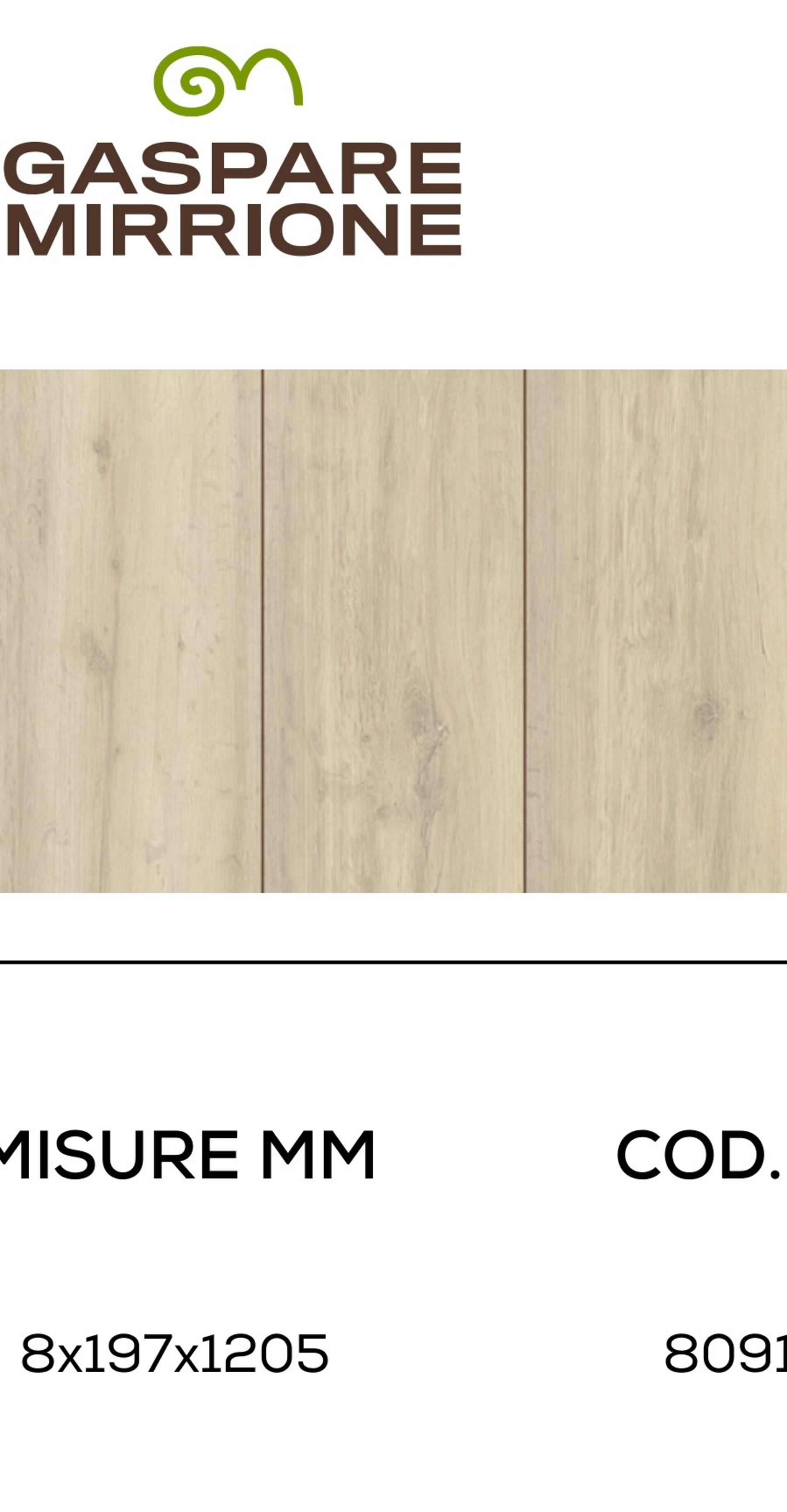Pavimento laminato URBAN AC4 Barcellona 8x197x1205 mm Gaspare Mirrione URBAN AC4 Barcellona