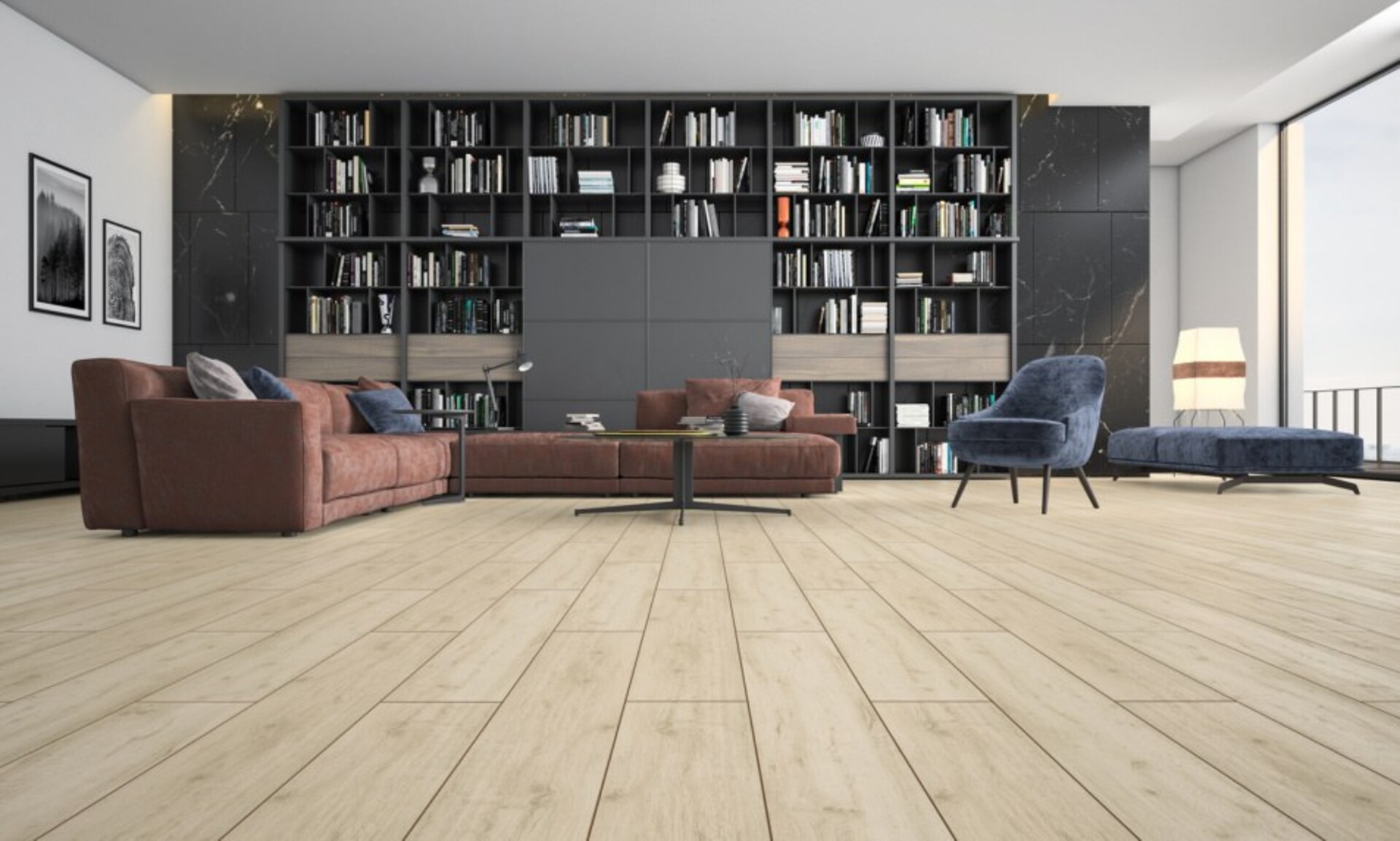 Pavimento laminato URBAN AC4 Barcellona 8x197x1205 mm Gaspare Mirrione URBAN AC4 Barcellona