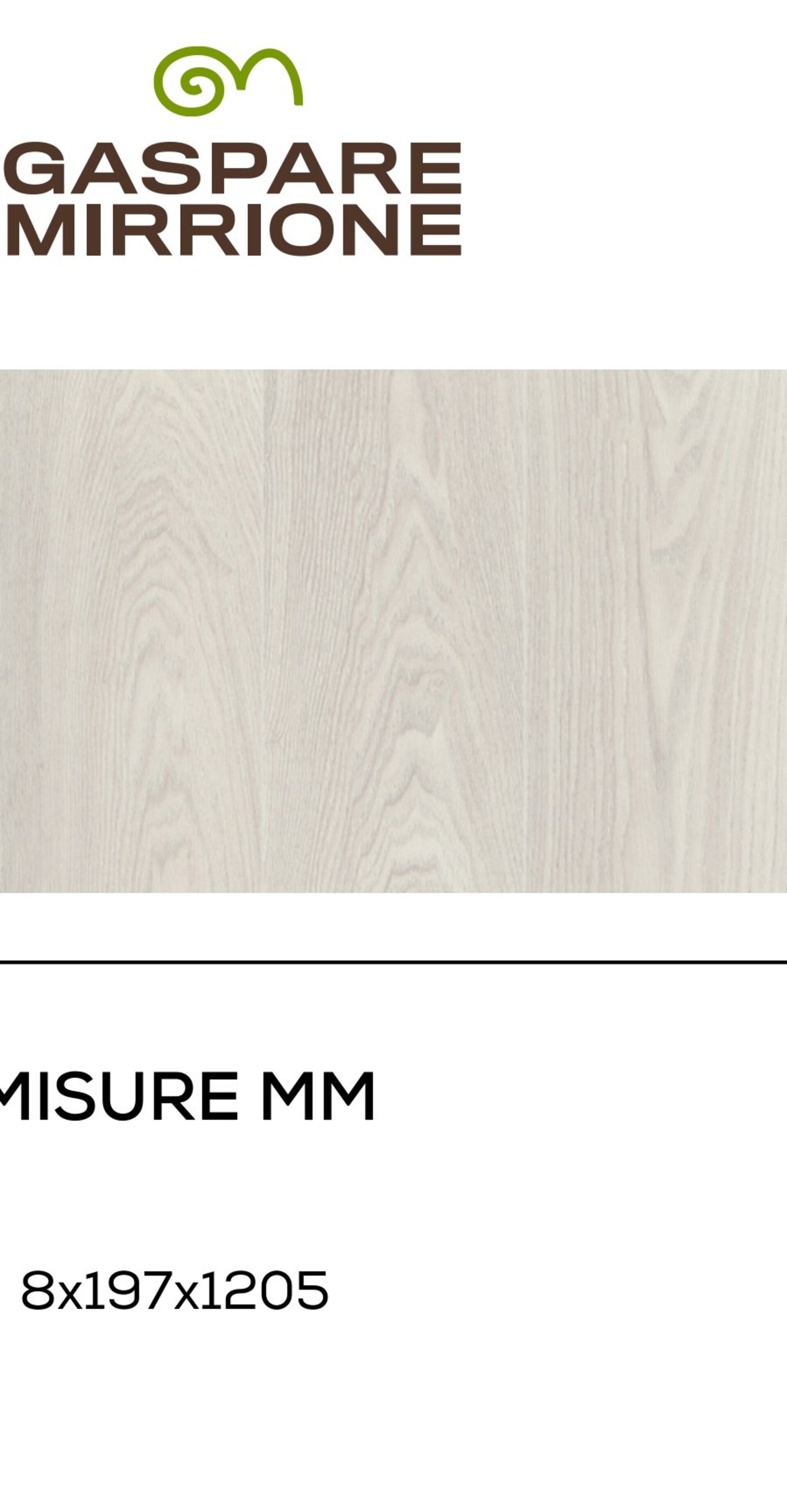 Pavimento laminato URBAN AC4 Los Angeles 8x197x1205 mm Gaspare Mirrione URBAN AC4 Los Angeles