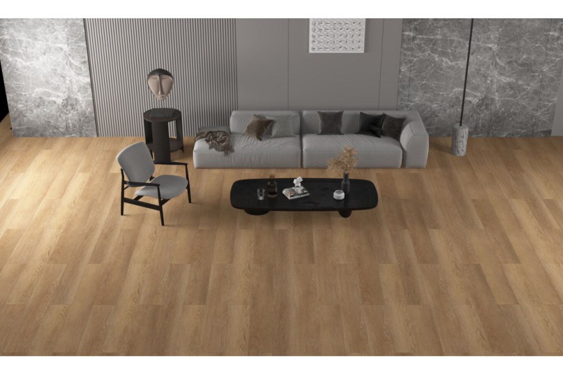 Pavimento SPC Honey Oak 5x228x1220 mm Gaspare Mirrione SPC WD 003 Honey Oak