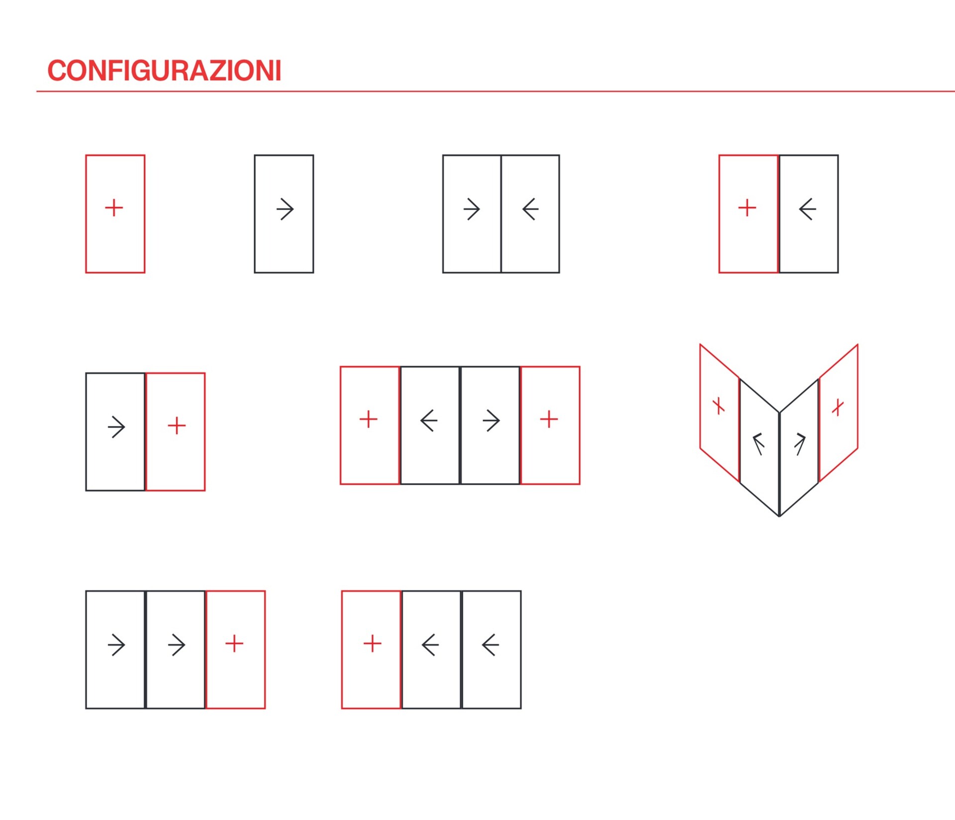 Scorrevole in alluminio a scomparsa ultrasottile Infinium Infinium