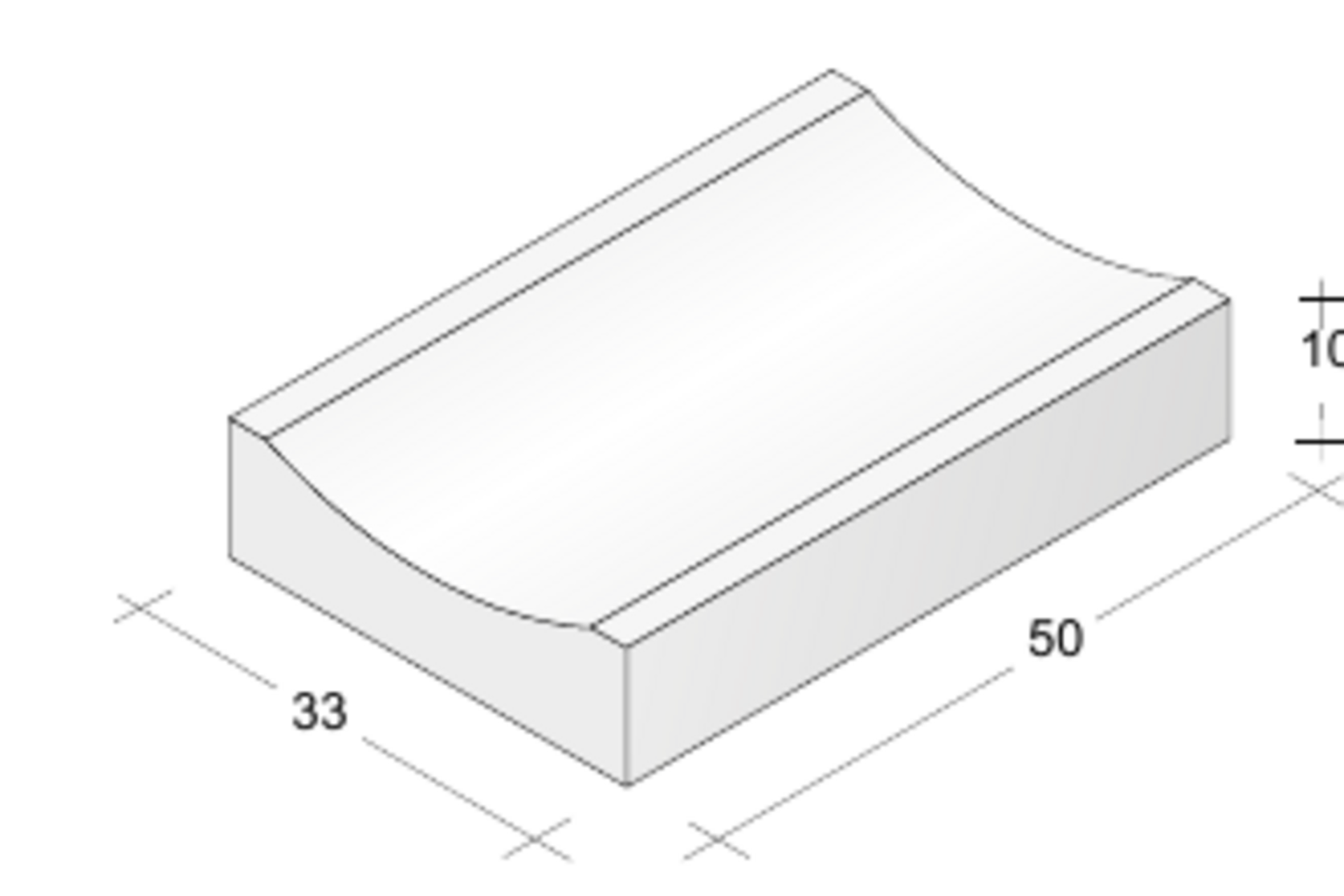 Cunetta Paviblok Cunetta 50 x 33 x 10 cm